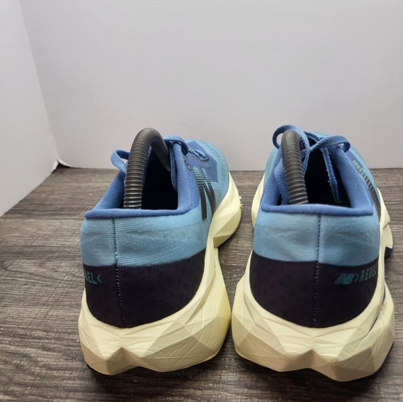 New Balance Sneakers Mens 9 D FuelCell Rebel V4 MFCXLK4 Blue Running Gym Shoes - Picture 6 of 11